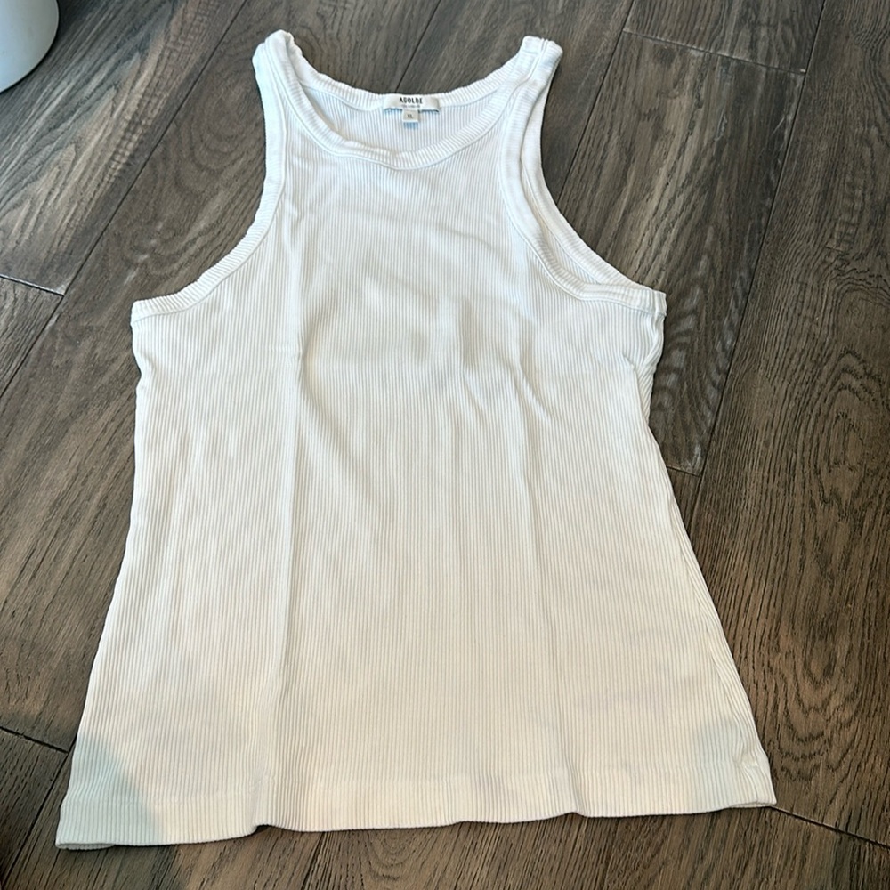 Agolde ribbed tank
